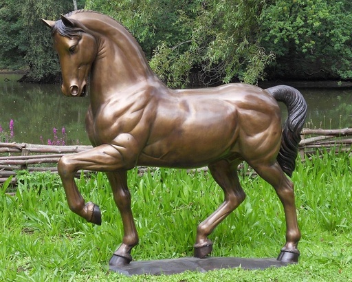 Paard klassiek brons